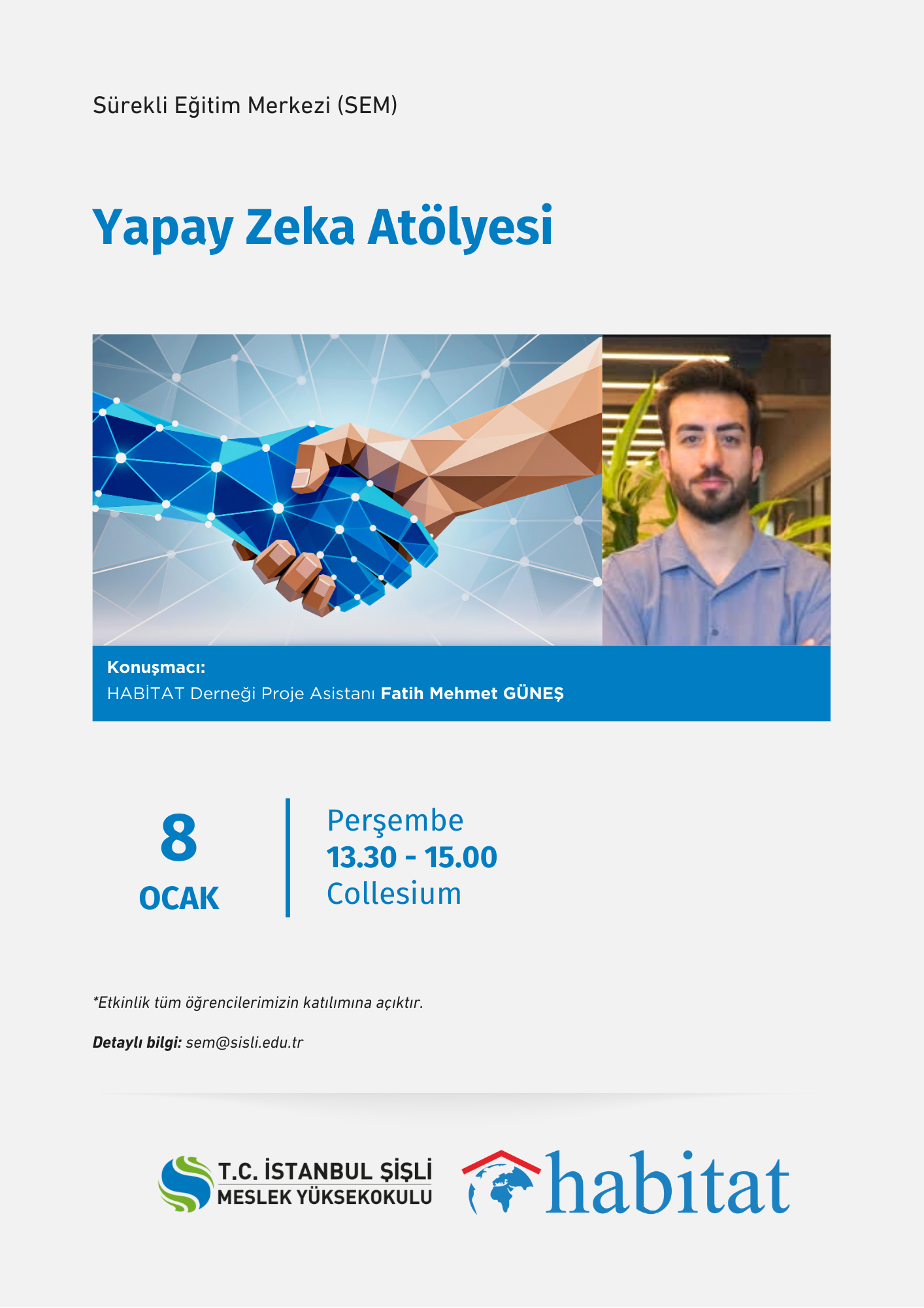 Yapay Zeka Eğitimi – A3 Baskı