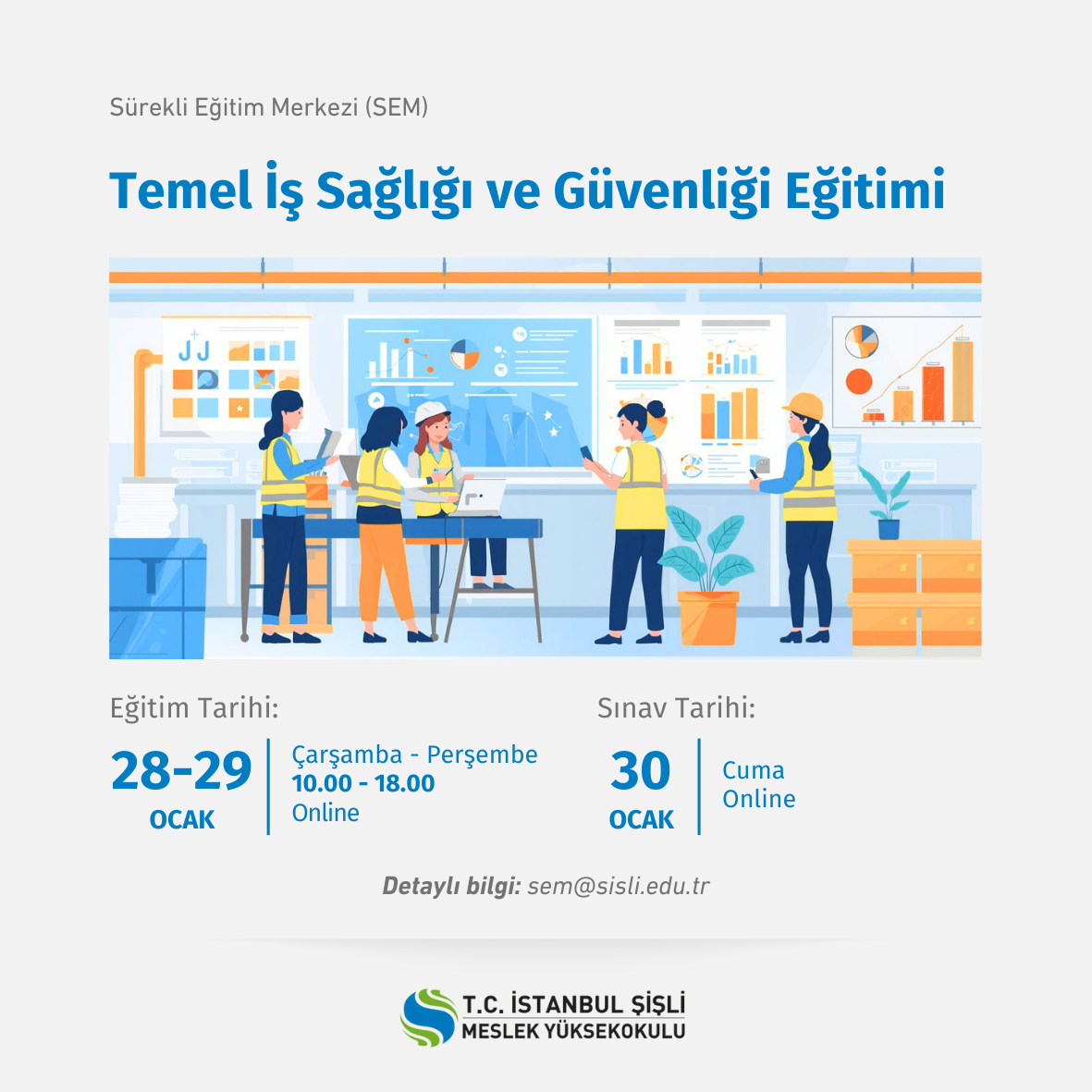 Temel İş Sağlığı ve Güvenliği Eğitimi – AFİŞ